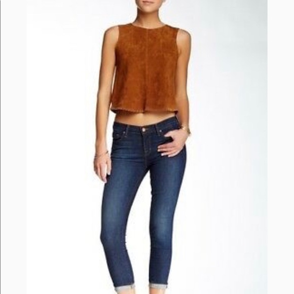 J Brand Capri Midrise Libertine Wash Skinn… - Picture 1 of 8